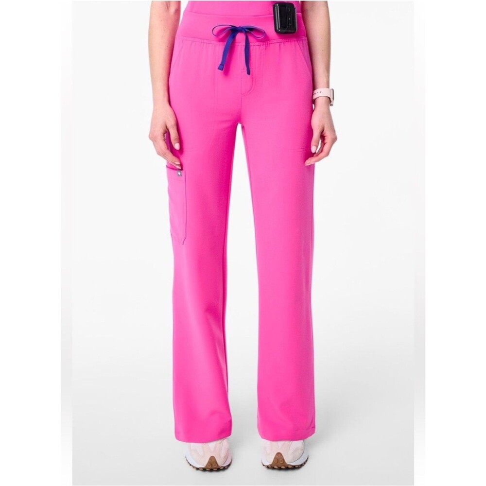 Figs “Isabel” high rise wide leg scrub pants XS/reg length PO 9996 NWT